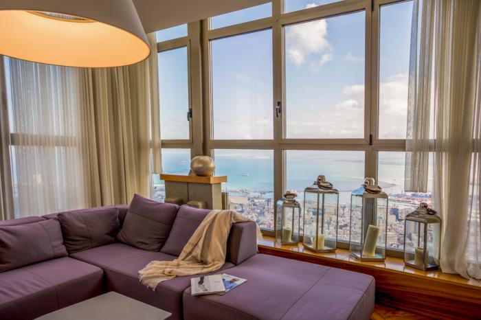 Nof Hotel حيفا الغرفة الصورة